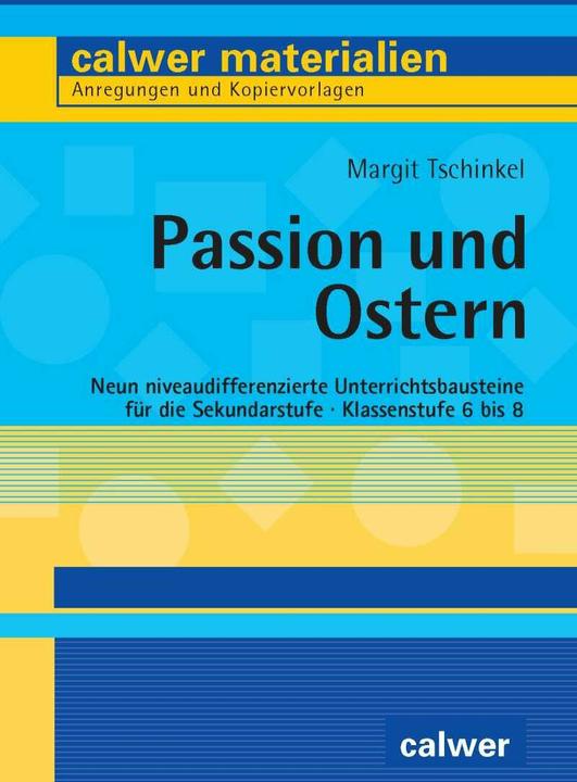 Produktbild Passion und Ostern (Deutsch, Margit Tschinkel, 2018)