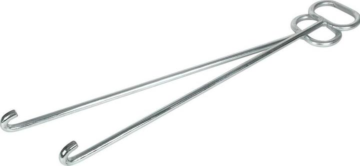 Actual product image Härke Manhole cover lifter length 800 mm with U-hook galvanised