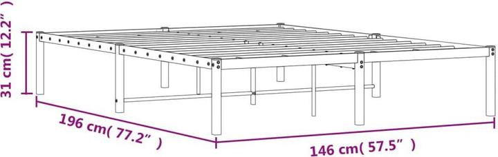 Actual product image vidaXL Jard (140 x 190 cm)