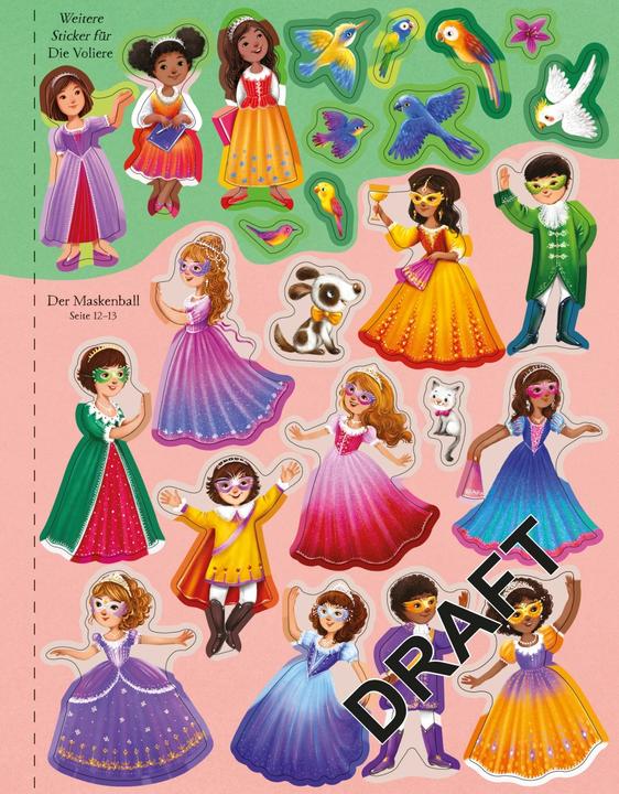 Actual product image My Sparkling Sticker Book: Princesses