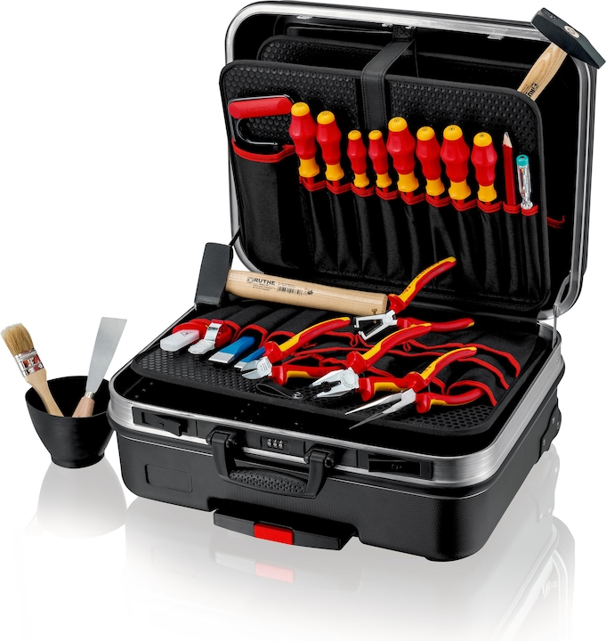 Produktbild Knipex Werkzeugkoffer BIG Basic Move Elektro (25 Teile)