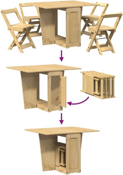 Actual product image vidaXL Esstisch