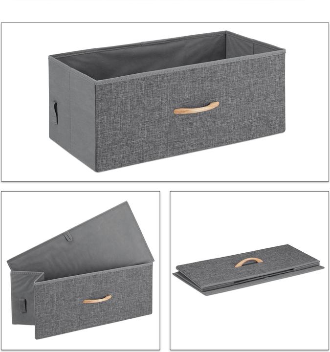 Actual product image Relaxdays Chest of Drawers of Casters (58 x 30 x 74.5 cm)
