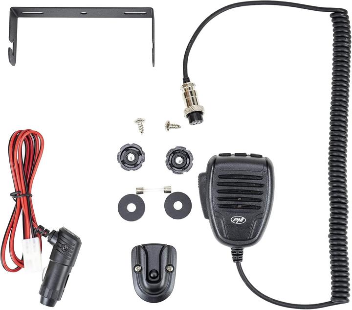 Produktbild PNI CB-Funkgerät Escort HP 9700 USB, ANC, ASQ, 12V/24V Netzteil, Zigarettenanzünderstecker inklusive