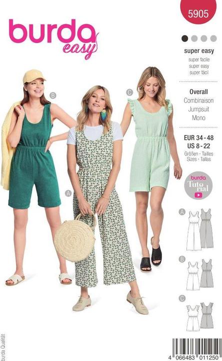 Schnittmuster Overall