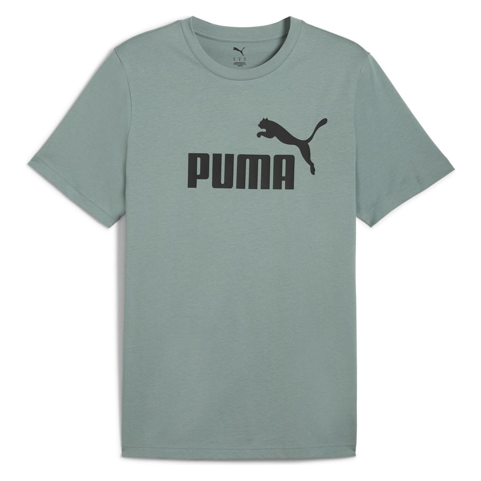 Puma, Herren, Shirts, Ess No. 1 Logo Tee (s), Grün, (M)