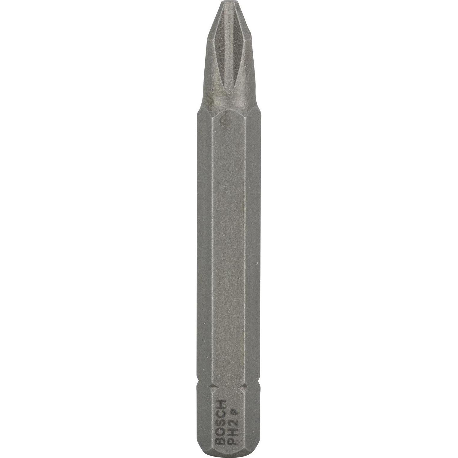 Bosch Professional Zubehör, Bits, Schrauberbit Extra-Hart PH 2, 51 mm, 3er-Pack (Kreuz Phillips PH M2)