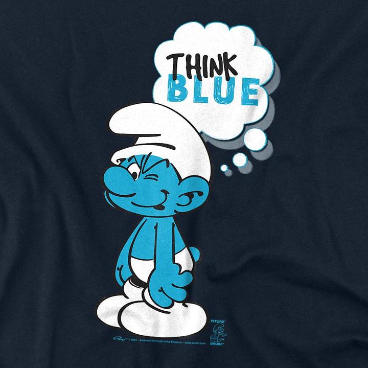 Produktbild The Smurfs Think Blue TShirt (S)