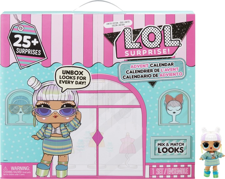 Image du produit MGA Calendrier de l'Avent 2023 de L.O.L.