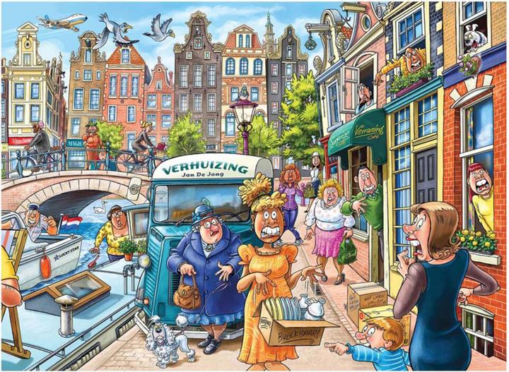 Actual product image Jumbo Wasgij - Original 45: Moving Day. (1000 pieces)