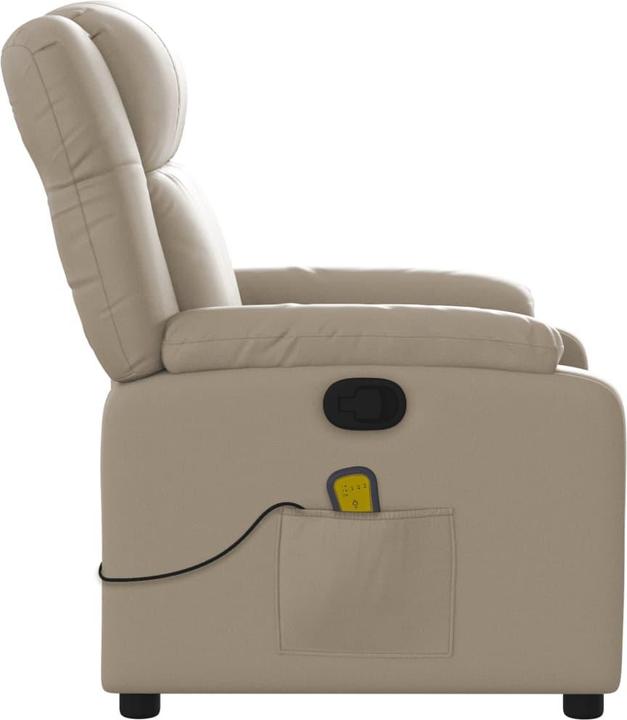 Immagine prodotto VidaXL Sedia da massaggio in similpelle marrone cappuccino, colore