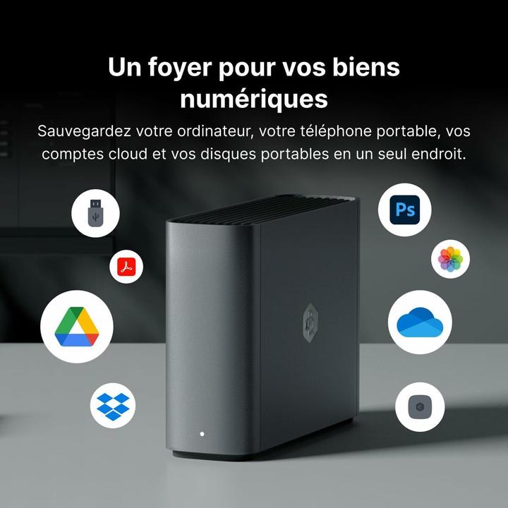 Image du produit Synology BeeStation Plus (1 x 8 To)