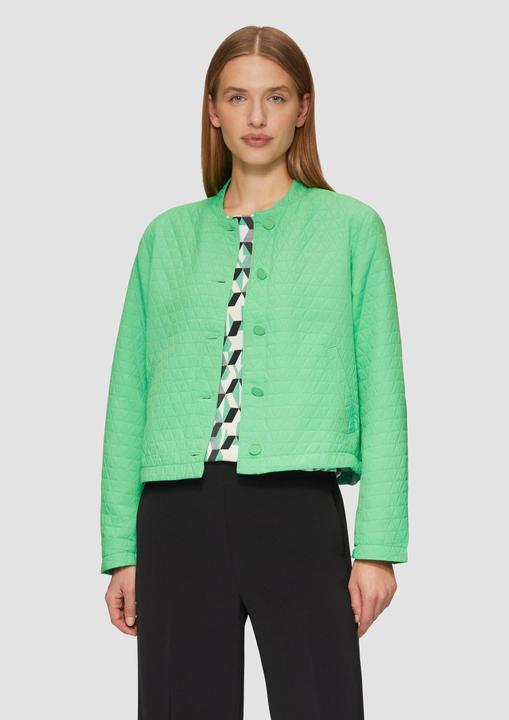 Immagine prodotto S.Oliver Indoor-Jacke Strukturierter Blouson mit Stehkragen und Knopfleiste (42)