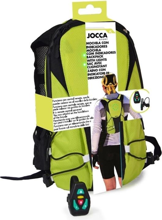 Actual product image Jocca Bicycle Backpack with LED (20 l)