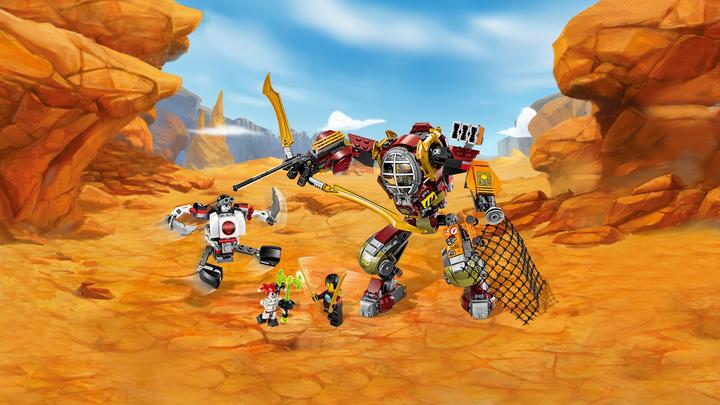 Actual product image LEGO Ninjago Treasure Digger M.E.C. (70592, LEGO Ninjago)