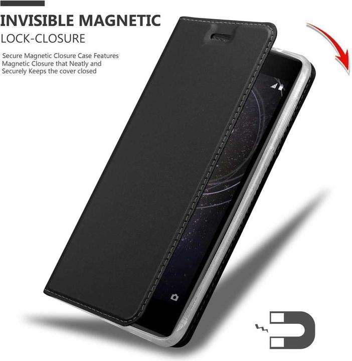 Actual product image Cadorabo Book Classy Style Cover (Sony Xperia L2)
