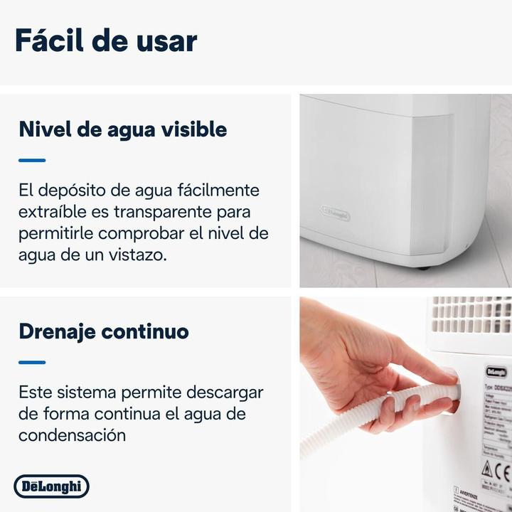 Immagine prodotto De'Longhi DDSX220 (90 m², 20 l/24h)