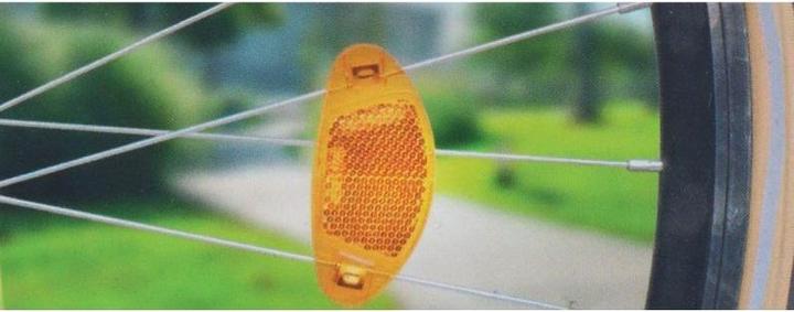 Actual product image Dunlop Bike spoke reflector K-mark 4p