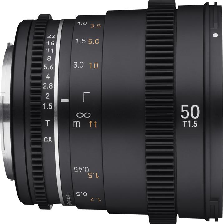 Produktbild Samyang 50mm T1.5 MK2 Nikon F (Nikon F, APS-C / DX, Vollformat, Micro Four Thirds)