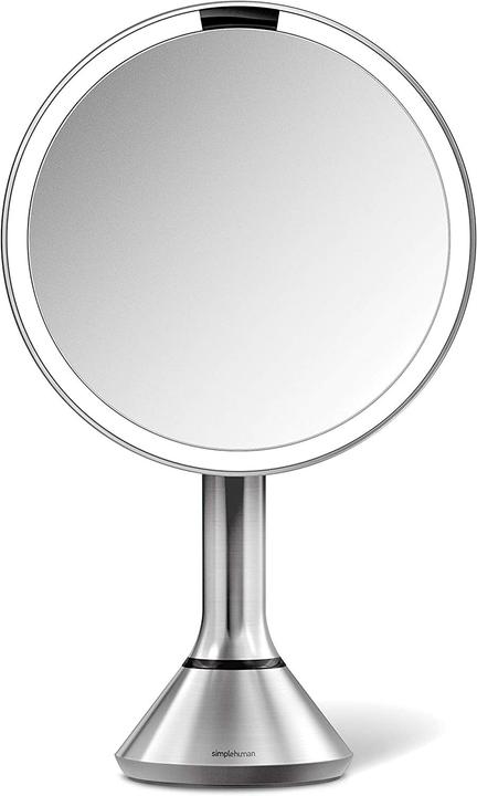 Simplehuman Cosmetic mirror with sensor touch control (25.5 x 13.5 x 42.5 cm)