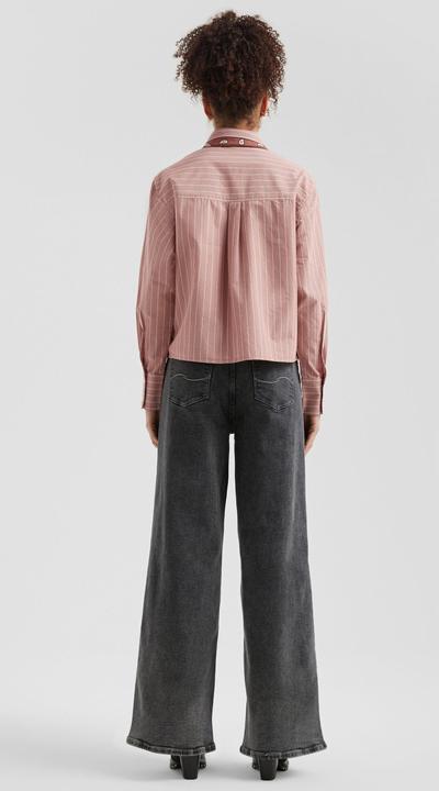 Immagine prodotto s.Oliver Bluse Verkürzte Bluse im Loose Fit (42)
