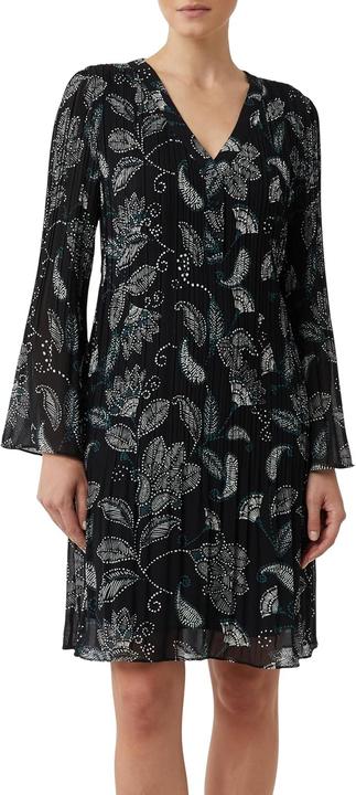 Image du produit Comma Kleid Blusenkleid in Plissee-Optik (40)