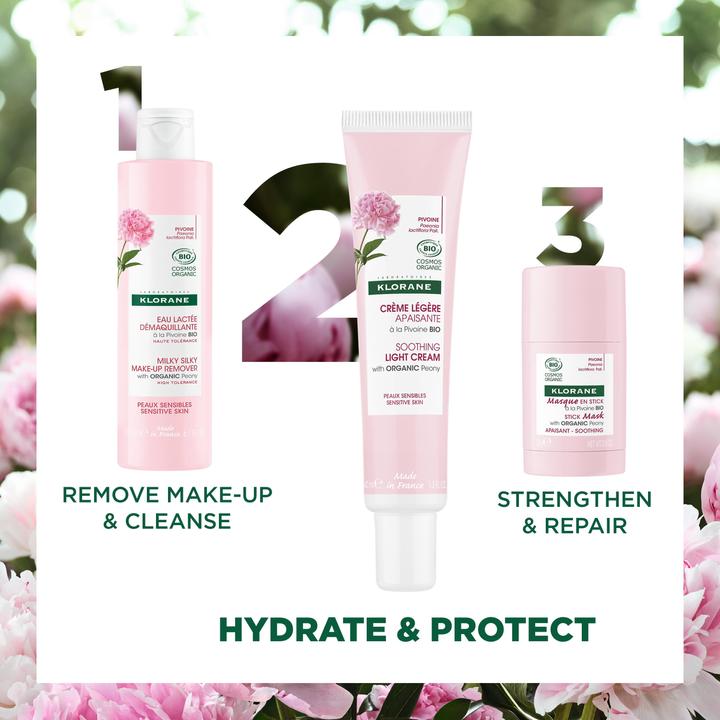 Produktbild Klorane Leichte, beruhigende Creme mit BIO-Pfingstrose (40 ml, Tagescreme)