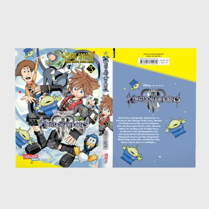 Actual product image Kingdom Hearts III 3 (German, Tetsuya Nomura, 2024)