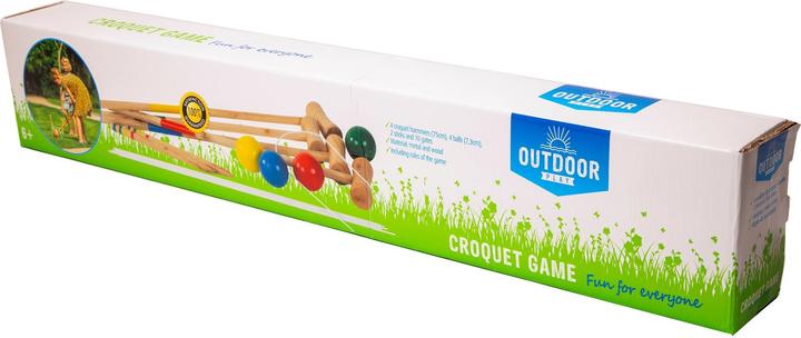 Actual product image Outdoor play Croquet set