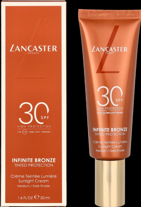 Produktbild Lancaster Infinite Bronze Sunlight Crème Sun Protection Factor 30 No 2 (Sonnencreme, SPF 30, 50 ml, 80 g)