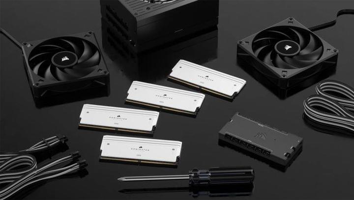 Image du produit Corsair Dominator Titanium RGB (2 x 32GB, 6000 MHz, RAM DDR5, DIMM)