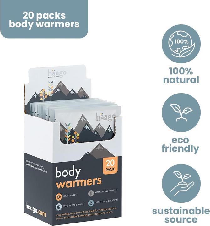Image du produit Häago Chauffe-corps 20 pièces
