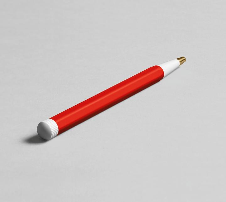 Actual product image Leuchtturm1917 Gelschreiber Drehgriffel 0.5 mm, Rot (Red, 1 x)