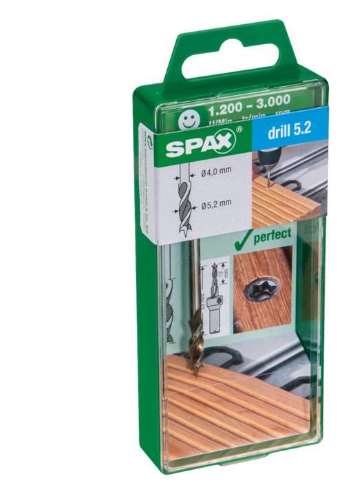 Produktbild Spax Bohrer 5,2 mm Ve5ück Anwendung Holz Auf (5.2 mm)