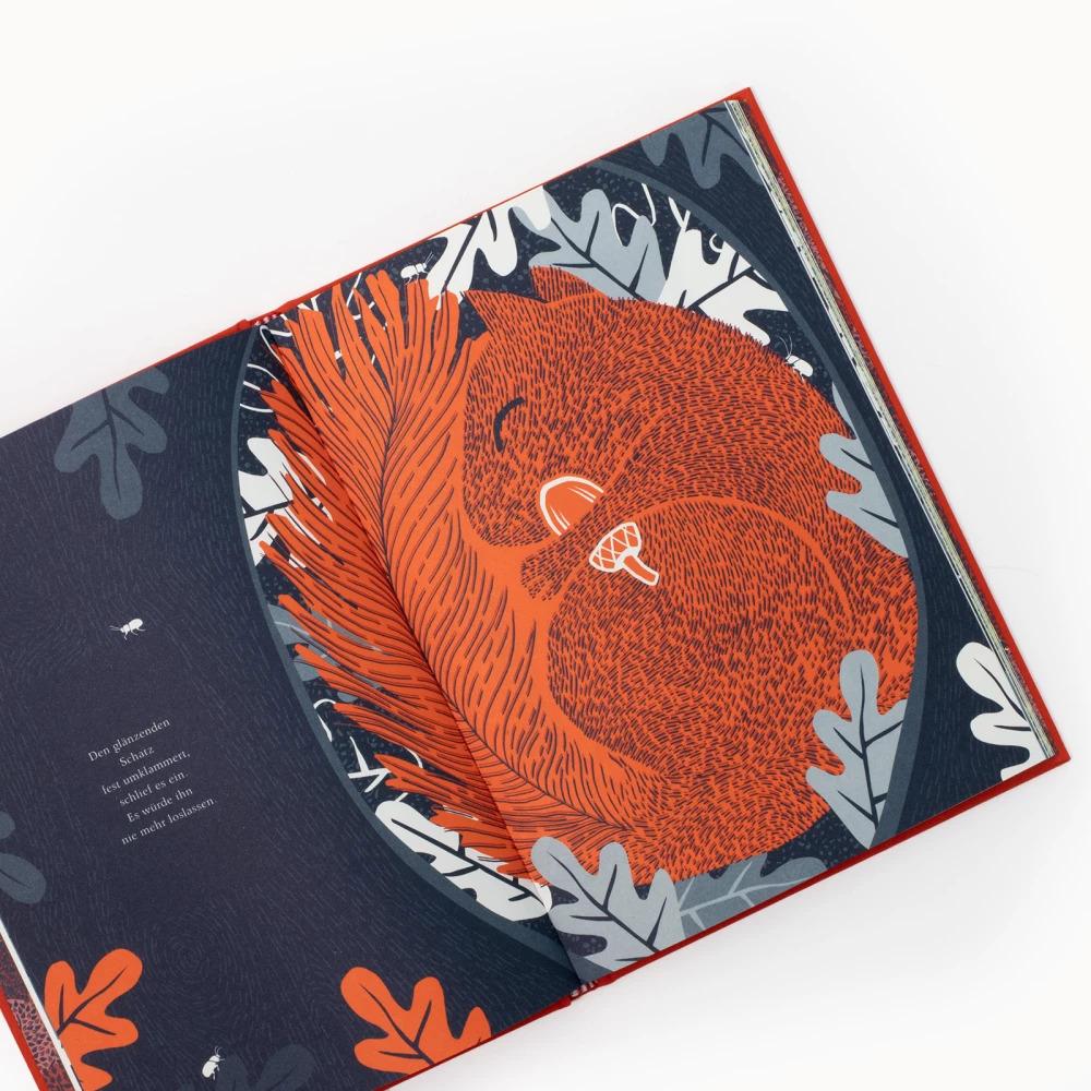 Thumbnail - Das Eichhörnchen und der verlorene Schatz, Kinderbücher von Coralie Bickford-Smith