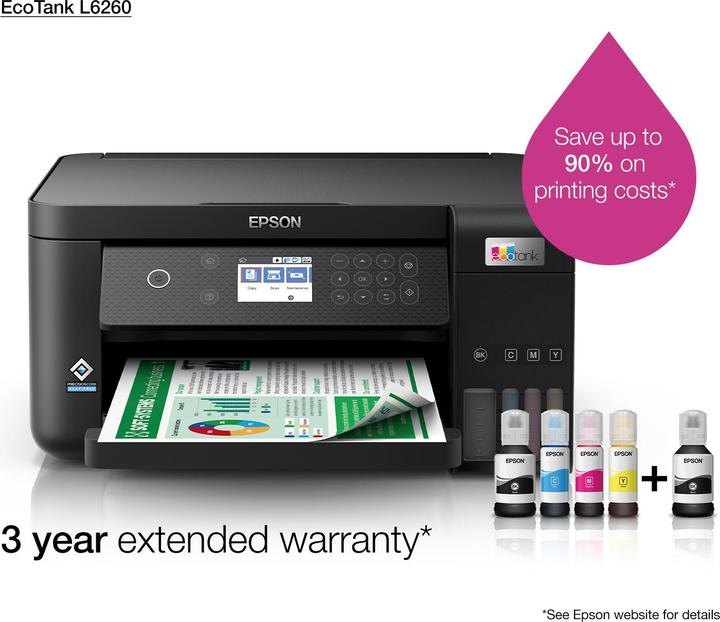 Produktbild Epson EcoTank L6260 (Tintenpatrone)