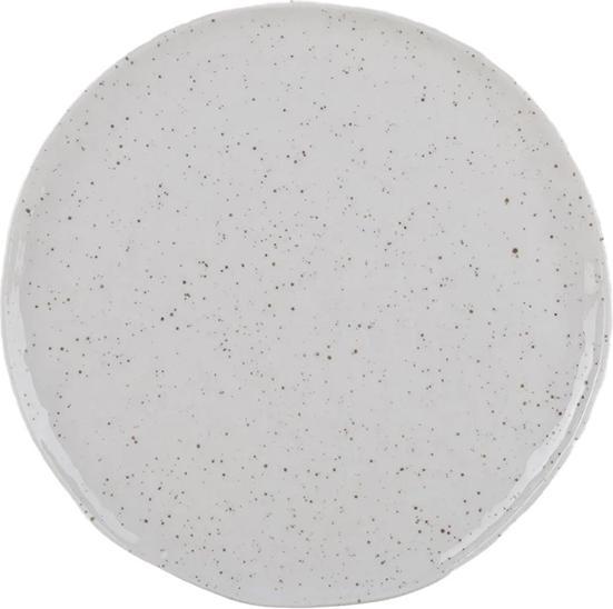 Produktbild Domoletti Plate lunch Stracciatella, Ø 27.4 cm, brown/white (27.40 cm)
