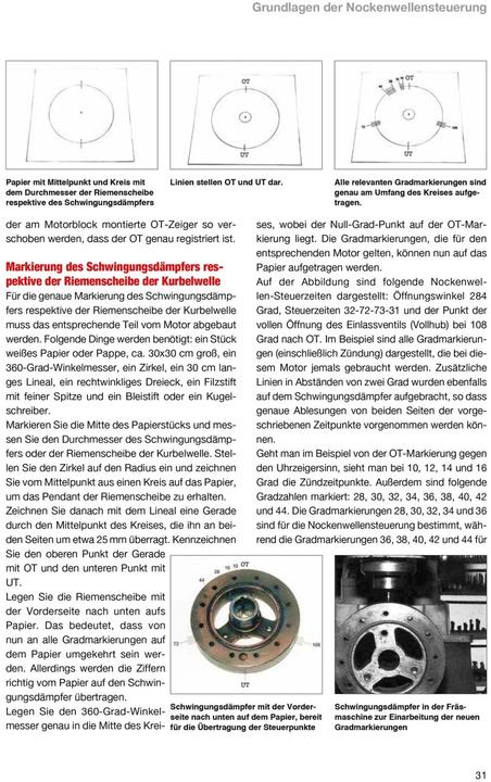 Produktbild Praxishandbuch Nockenwellen (Deutsch, Des Hammill, 2013)