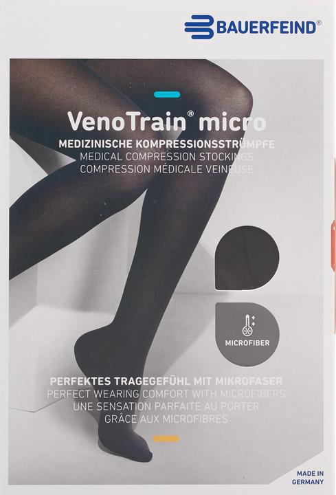 Produktbild Veno Train MICRO A-D KKL2 L normal/long offene Fussspitze schwarz (L)
