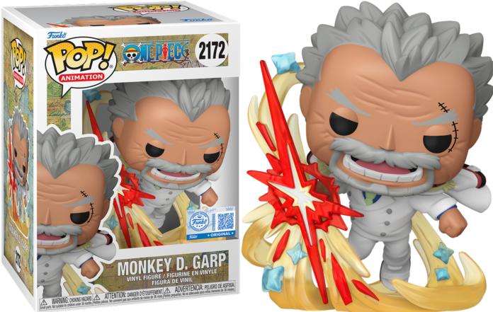 Actual product image Funko POP! One Piece Monkey D. Garp (Galaxy Impact) Exclusive