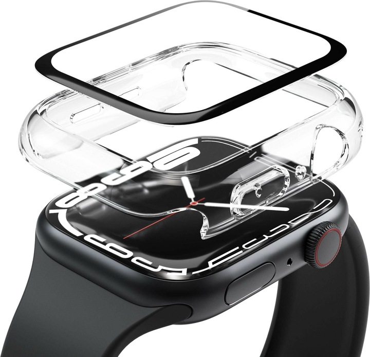 Actual product image Vonmählen Transparent Case for Apple Watch SE Transparent