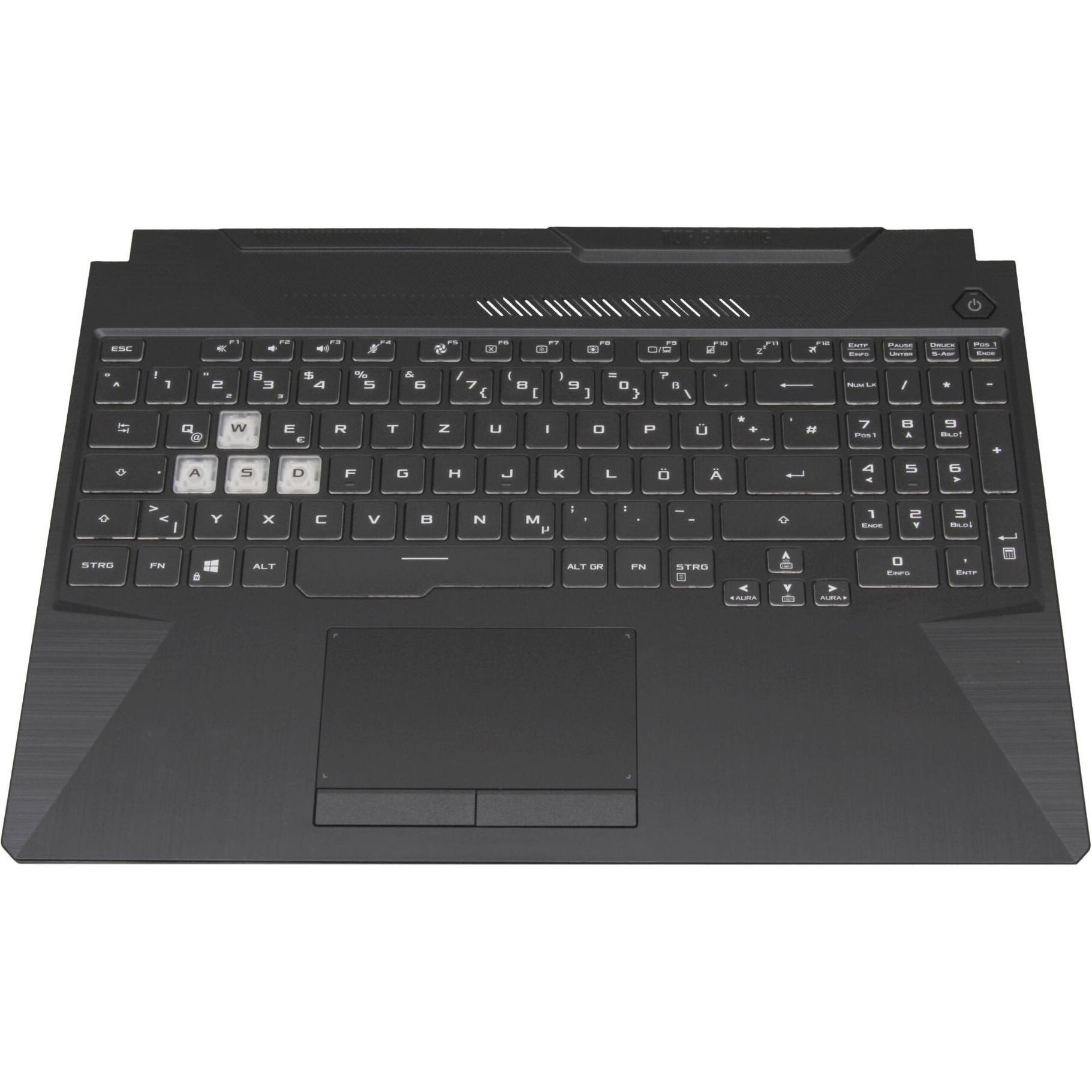 ASUS 90NR0703-R30GE1, Notebook Ersatzteile, Schwarz