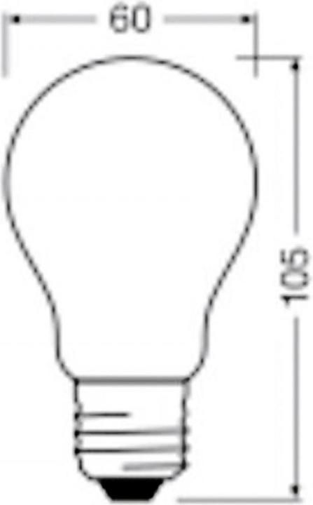 Produktbild Osram Led Filament Classic A (E27, 3.80 W, 806 lm, 1 x, A)