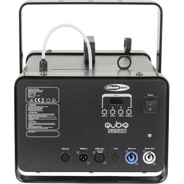 Thumbnail - Showtec QubiQ S2500 rookmachine, Nebelmaschine