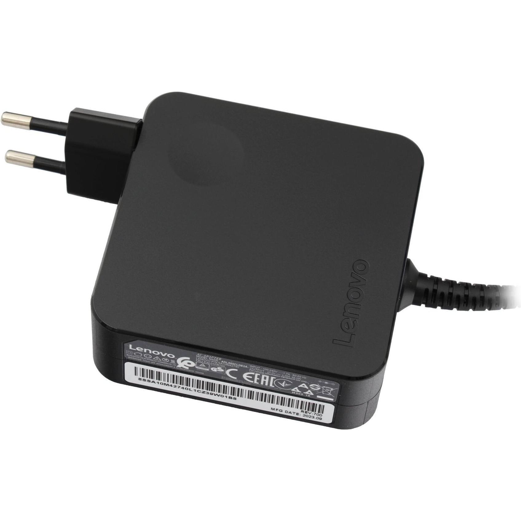 Lenovo ADLX65CDGE2A (65 W), Notebook Netzteil, Schwarz