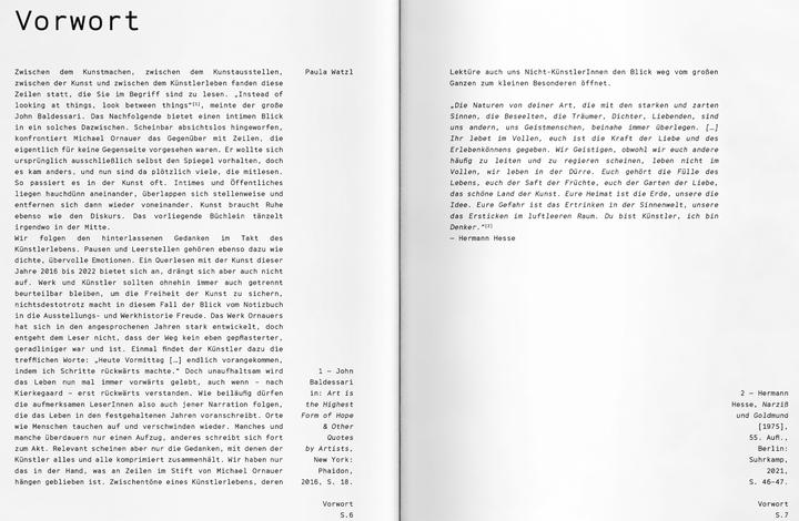 Produktbild Ornauer:Michael Ornauer: Die Notizen (2 (Deutsch, Englisch, Michael Ornauer, Paula Watzl, Sebastian Suppan, 2024)