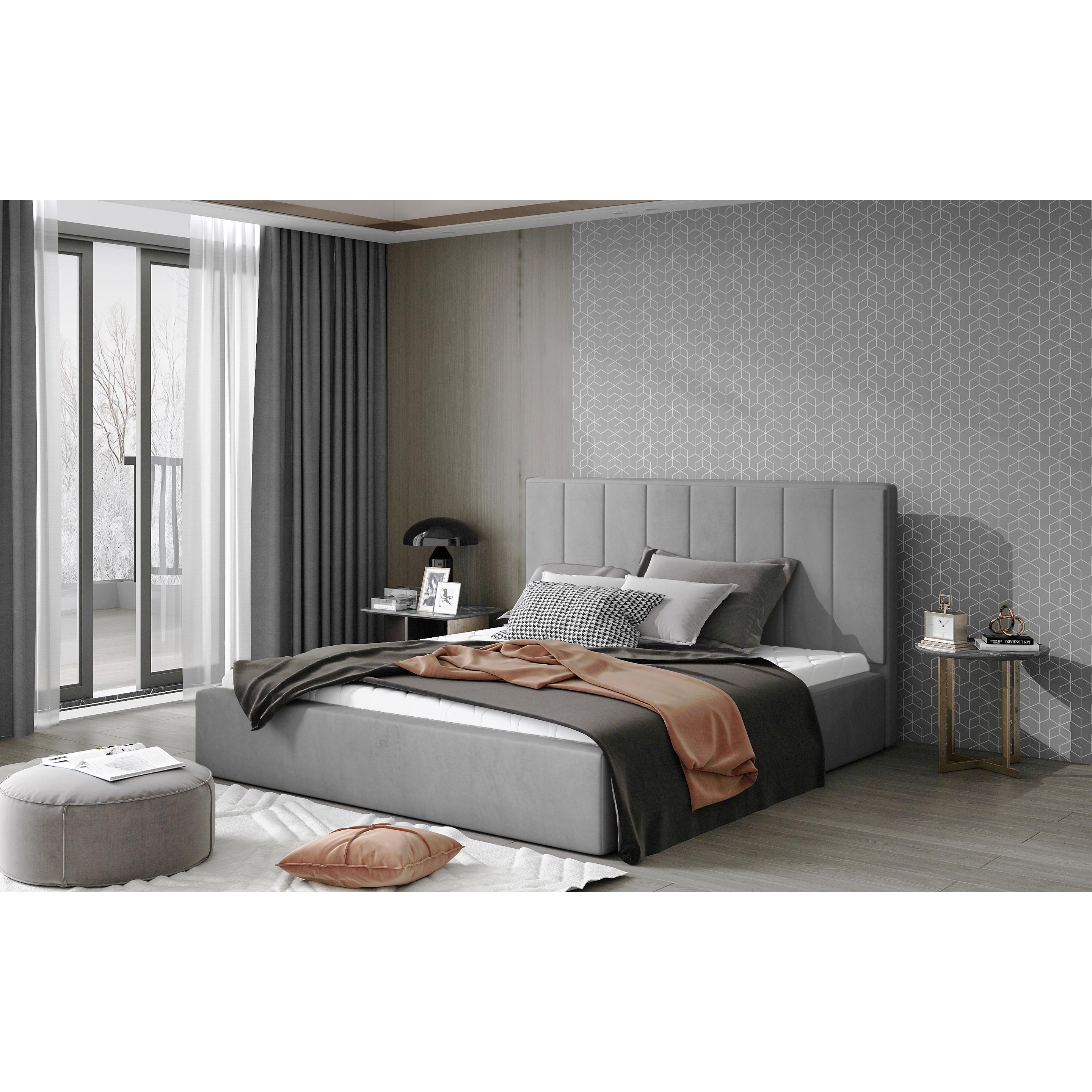 ELTAP, Bett, Audrey mit Stauraum (160 x 200 cm)