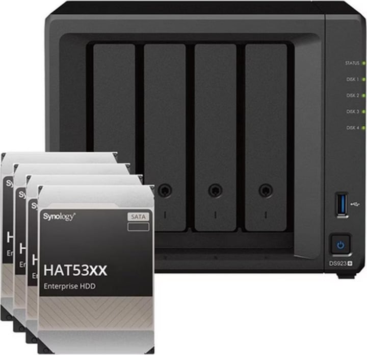 Produktbild Synology DS923+ (4 x 8 TB, Synology HAT 53xx)