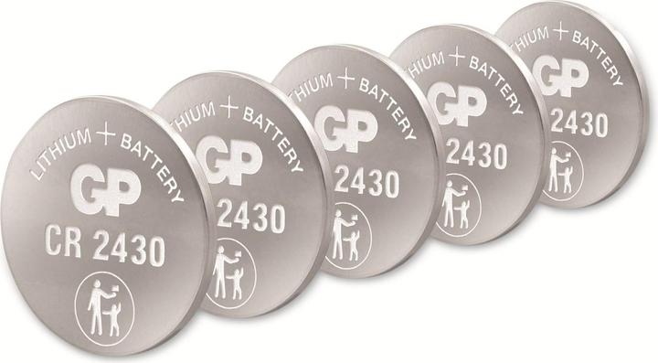 Actual product image GP Batteries Lithium Cell (5 pcs., CR2430, 300 mAh)