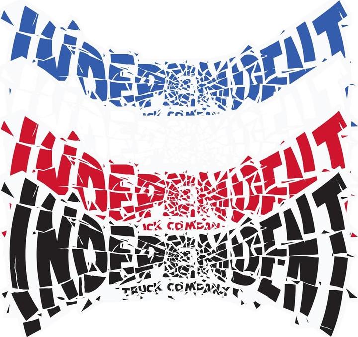 Produktbild Independent Shatter Span Sticker 6x3"  Assorted